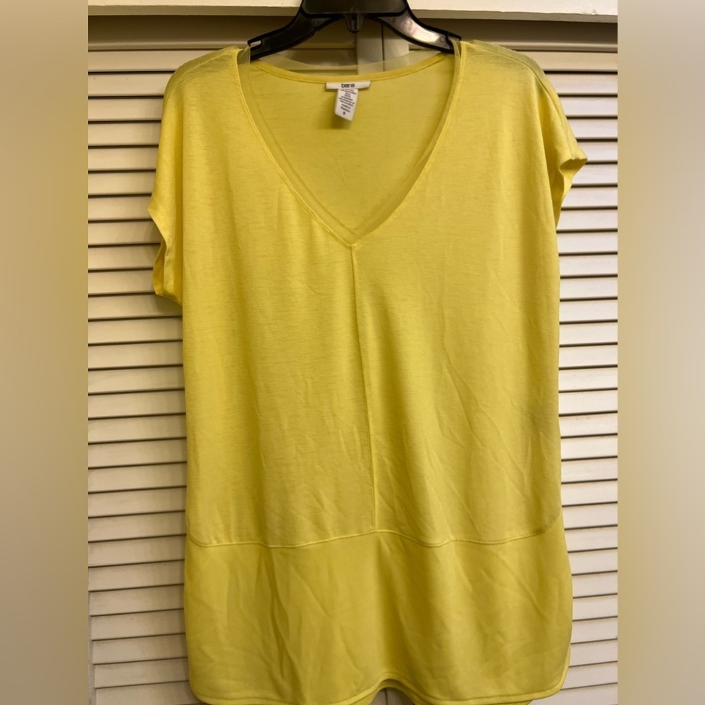 Bar III Yellow Sz Small Top
